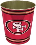 NFL San Francisco 49ers Metal Wastebasket