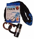 Oxford High Security Heavy Duty Chain Lock - Black, 1.0 m