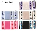 MAYATEX 36X34 TEXAS ROSE Wool Show Blanket - 5 Colors Available
