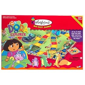 Colorforms: Dora the Explorer Big Easy Game