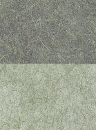 Asian "Naturals" Papers - Natural Abaca Fiber & Mulberry Paper- Silver Sage 25x37 Inch Sheet