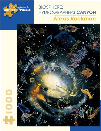 Biosphere: Hydrographers Canyon, 1000 Piece Fine Art Jigsaw Puzzle by Pomegranate