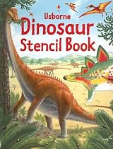 Usborne Dinosaur Stencil Book (Stencil Books)