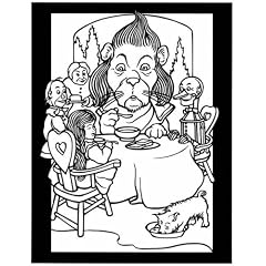The Land of Oz Stained Glass Coloring Book (Pictorial Archives)