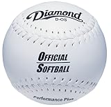 Diamond D-OS 12 Synthetic Leather Softball (Set of 12)