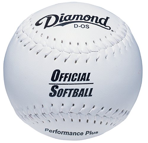 Diamond D-OS 12" Synthetic Leather Softball (Set of 12)