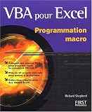 VBA pour Excel programmation macro