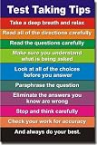 Test Taking Tips - Classroom Poster