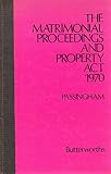 The Matrimonial Proceedings and Property Act 1970