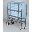 39 Hospitality Bed Bariatric Powder-Coated Rollaway Bed with 5.5-Inch WetBan High-Density Innerspring Mattress