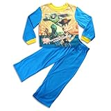 Toy Story by Disney - Boys Long Sleeve Toy Story Pajamas, Blue, Yellow (Size 8)