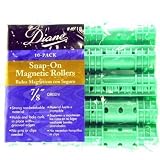 Diane D4718 Snap Mag Snap-on Roller, Green, 7/8