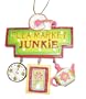 "Flea Market Junkie" Shopping Christmas Ornament #W9046