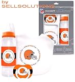 CLEVELAND BROWNS NFL Baby Gift Set: Kickoff Collection 3-Piece Baby Feeding Set