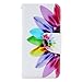 iPhone 5S Case,iPhone SE Case,iPhone 5 Case,JanCalm [Kickstand] New Pattern Premium PU Leather Wallet [Card/Cash Slots] Flip Case Cover for iPhone 5 5S SE + Crystal Pen (Rainbow Flower)