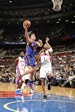 New York Knicks v Detroit Pistons: Danilo Gallinari and Tracy McGrady Photographic Poster Print by Allen Einstein, 28x42