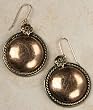 Copper Dangle Earrings