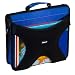 Case-it W350,  2 Inch Round Ring Zipper Binder with Book Holder on Front, 1 unit, Blue, Size - 13 X 12 X 3 inch