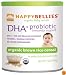HAPPYBELLIES Brown Rice Cereal Contains DHA and Probiotics, Organic, 7-Ounce Canisters (Pack of 6)