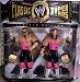 WWE CLASSIC SUPERSTARS JIM "THE ANVIL" NEIDHART AND bRET "HIT MAN" HART ACTION FIGURES_s-1