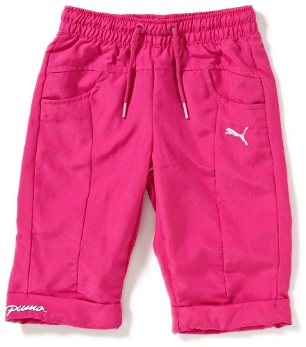 PUMA M&auml;dchen Hose 3/4 Woven, raspberry rose, 140, 819546 02 Preisvergleich