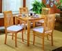 Home Elegance 763-5 Liz Collection 5 Piece Dining Room Set Natural Finish Free Shipping