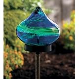 Buy Color-Changing Sun-Powered Solar Glow Raindrop Garden Accent by Wind & Weather