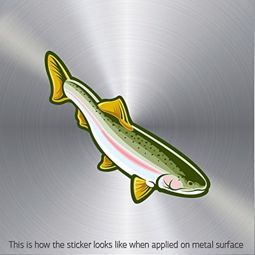 Hobby Decal Trout Weatherproof Motorbike Lasting Activity Permanent Sailboa (30 X 27.7 In)