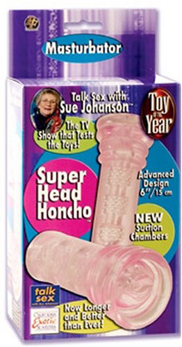 California Exotics Sue Johanson Super Head Hocho Masturbator