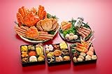 【北海道から直送で送料無料】３大蟹つき海鮮おせち　「北海雅膳　春の饗(はるのきょう)」
