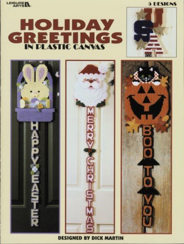 Holiday Greetings In Plastic Canvas  (Leisure Arts #1760)
