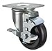 Albion 5" Light-Medium Duty Swivel Plate Caster, 350 lb. Load Rating DCIB05028S001G - 1 Each