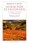 Agneau noir et faucon gris