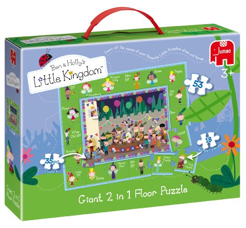 Ben & Hollys Little Kingdom Giant Floor Puzzle (35 Jigsaw Pieces and 18 Border Pieces)
