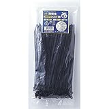（業務用セット） ELPA 耐候性結束バンド ワンタッチロック方式 250mm 200本入 ブラック KBF-250200C（BK） 【×10セット】 生活用品 インテリア 雑貨 日用雑貨 その他の日