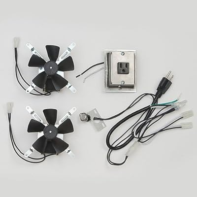 Montigo RFK1003 Fireplace Heat Activated Fan Blower Complete Kit **New Original Factory Model**