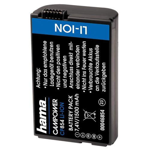 Hama Li-Ion-Akku CP 854 passend für Canon