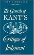 The Genesis of Kant's Critique of Judgment