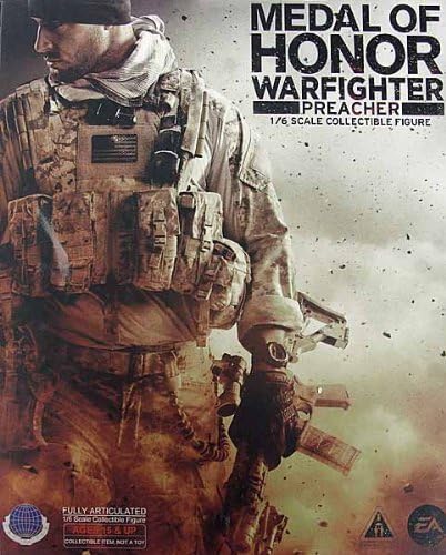 Caltek Medal of Honor Warfighter Preacher Collectible Figure, Scale 1:6 by Caltek