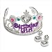 Kitchen & Housewares : BIRTHDAY TIARA W/EARRINGS SET