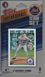 2011 Topps Limited Edition New York Mets Baseball Card Team Set (17 Cards) - Not Available In Packs!!