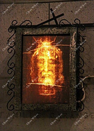 Photograph Any Size of Exhibit Devoted to the Shroud of Turin at Sacre Coeur, Montmartre Paris, France Fine Art Photography Print Original Fine Art Photography Wall Art Photo Print