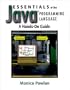 Essentials of the Java Programming Language: A Hands-On Guide