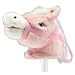Tek Nek Sing Along Pink Stick Pony - Talking, Animated, Plush