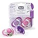 Chicco Pacifier Hard Shield, Pink, 12 Months Plus