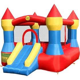 Duplay 12ft Turret Bouncy Castle complete with Airflow Fan
