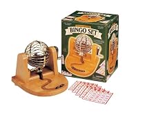 Bingo Set Solid Wood