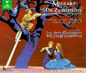 CD-Charts  Music : Mozart - Die Zauberflöte / Mannion, Dessay, Blochwitz, Scharinger, Hagen, Les Art Florissants, Christie