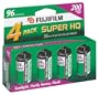 Fujifilm Super HQ 200 Speed 24 Exposure 35mm Film (4 Pack)