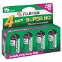Fujifilm Super HQ 200 Speed 24 Exposure 35mm Film (4 Pack)